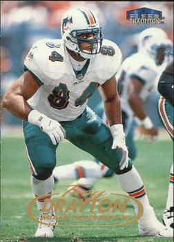 Troy Drayton Miami Dolphins 1998 Fleer Tradition NFL #161